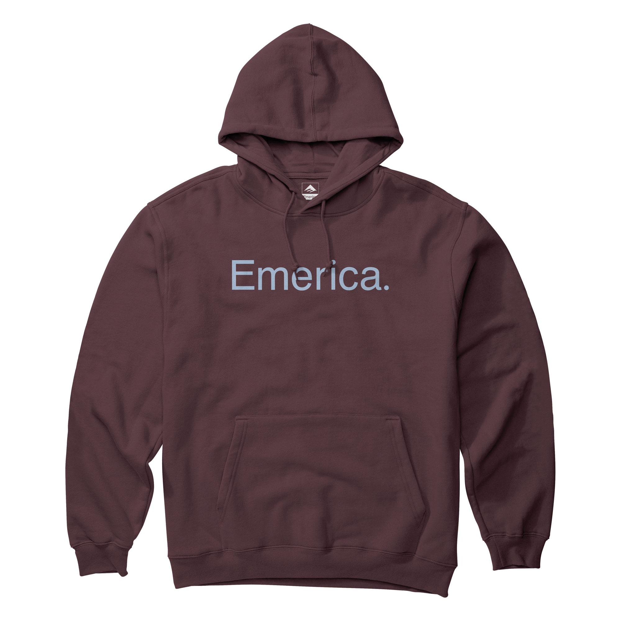 ememswh-puloho-burgundy EMERICA Sweat PURE LOGO HOODIE burgundy