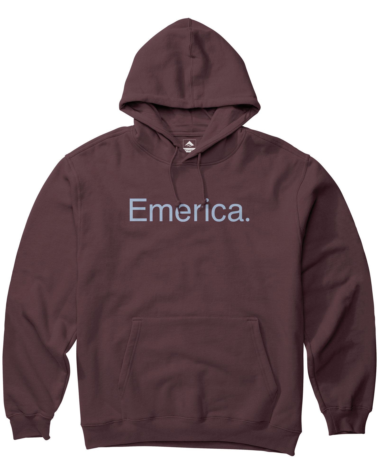 ememswh-puloho-burgundy EMERICA Sweat PURE LOGO HOODIE burgundy