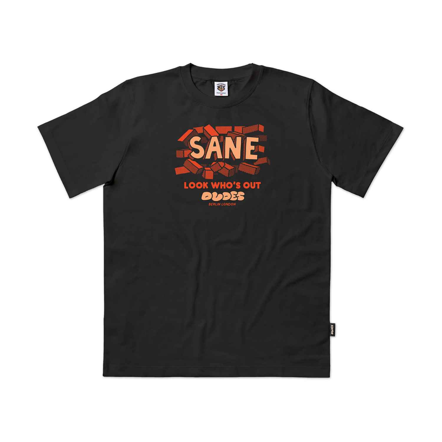 The Dudes Sane Seasonal T-Shirt - black The Dudes Sane Seasonal T-Shirt - black XXXL