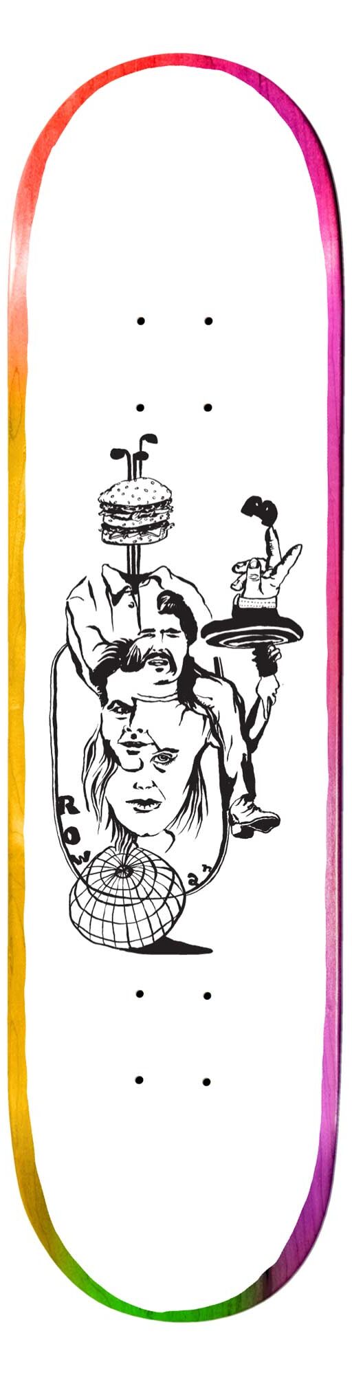 BAKER Deck DAYDREAMS RZ 8.125, white 8.1 BAKER Deck DAYDREAMS RZ 8.125, white 8.1