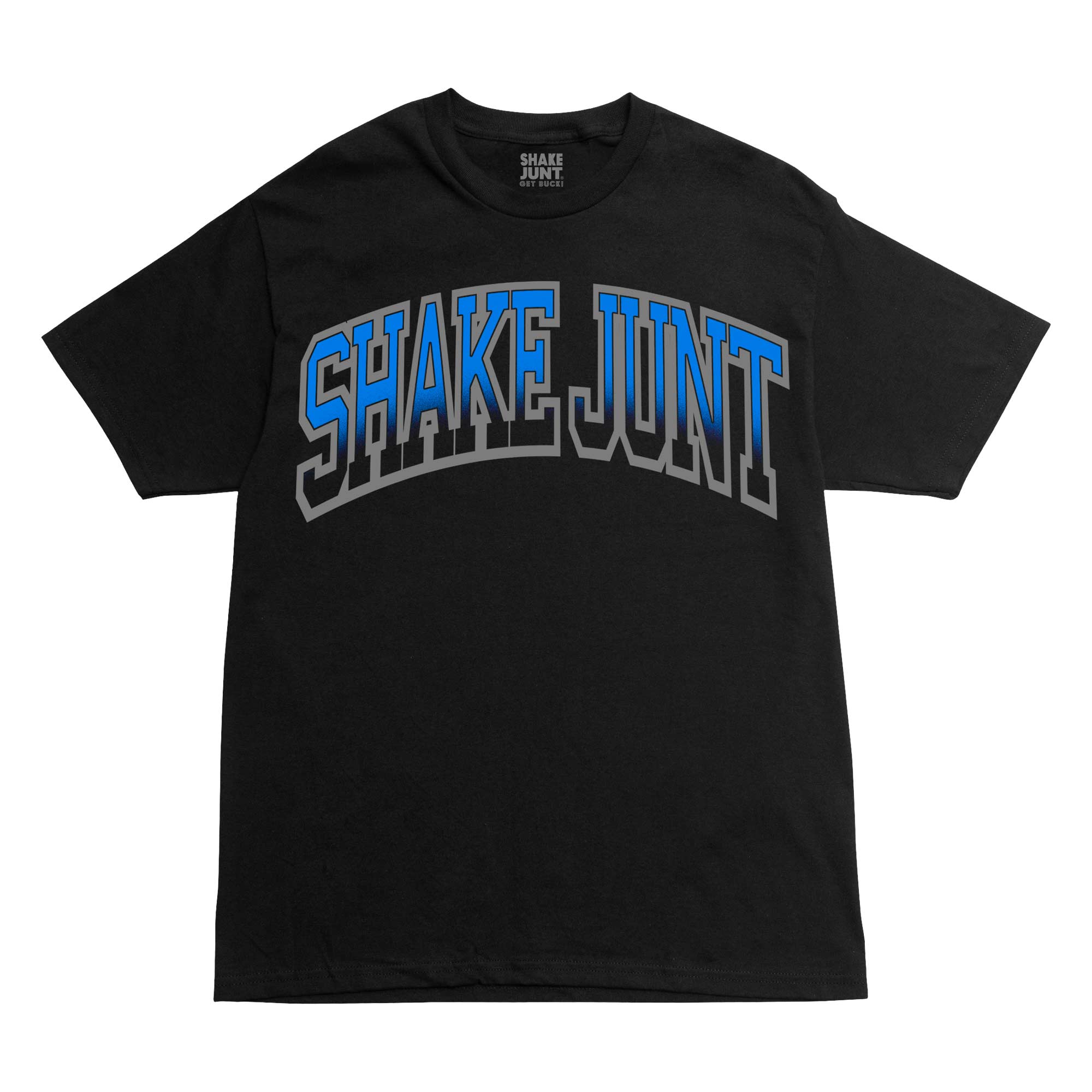 SHAKE JUNT T-Shirt ARCH black/blue SHAKE JUNT T-Shirt ARCH black/blue