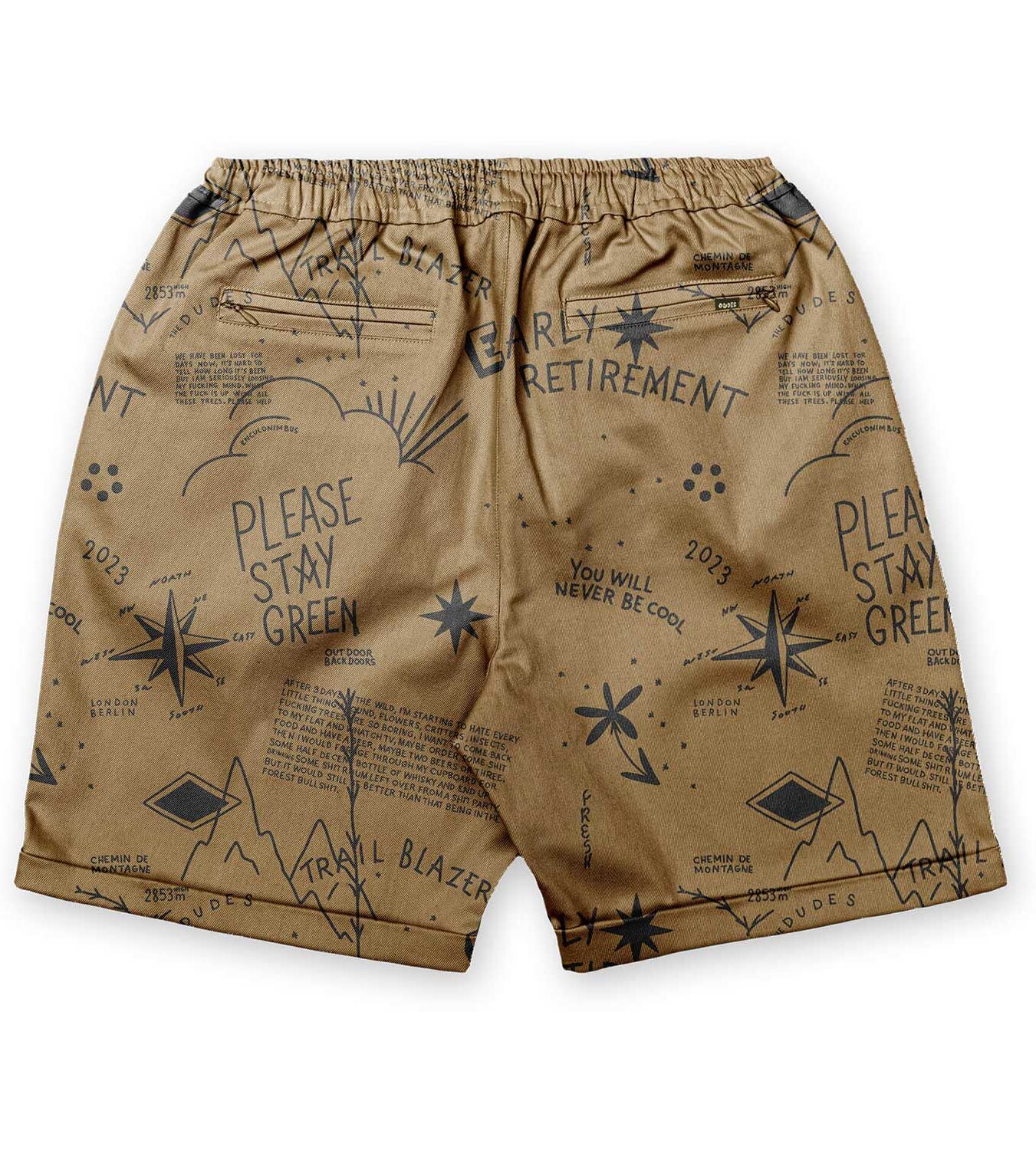 The Dudes Trail Blazer Premium EZ Shorts - multicolor