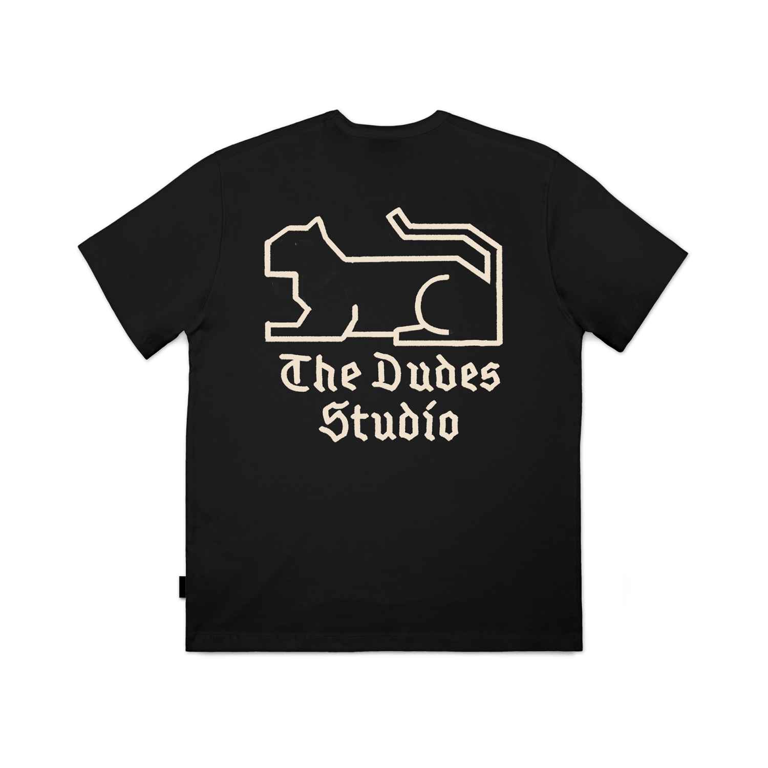 10023402-1 The Dudes Dudes Studio Classic T-Shirt - Black XXXL