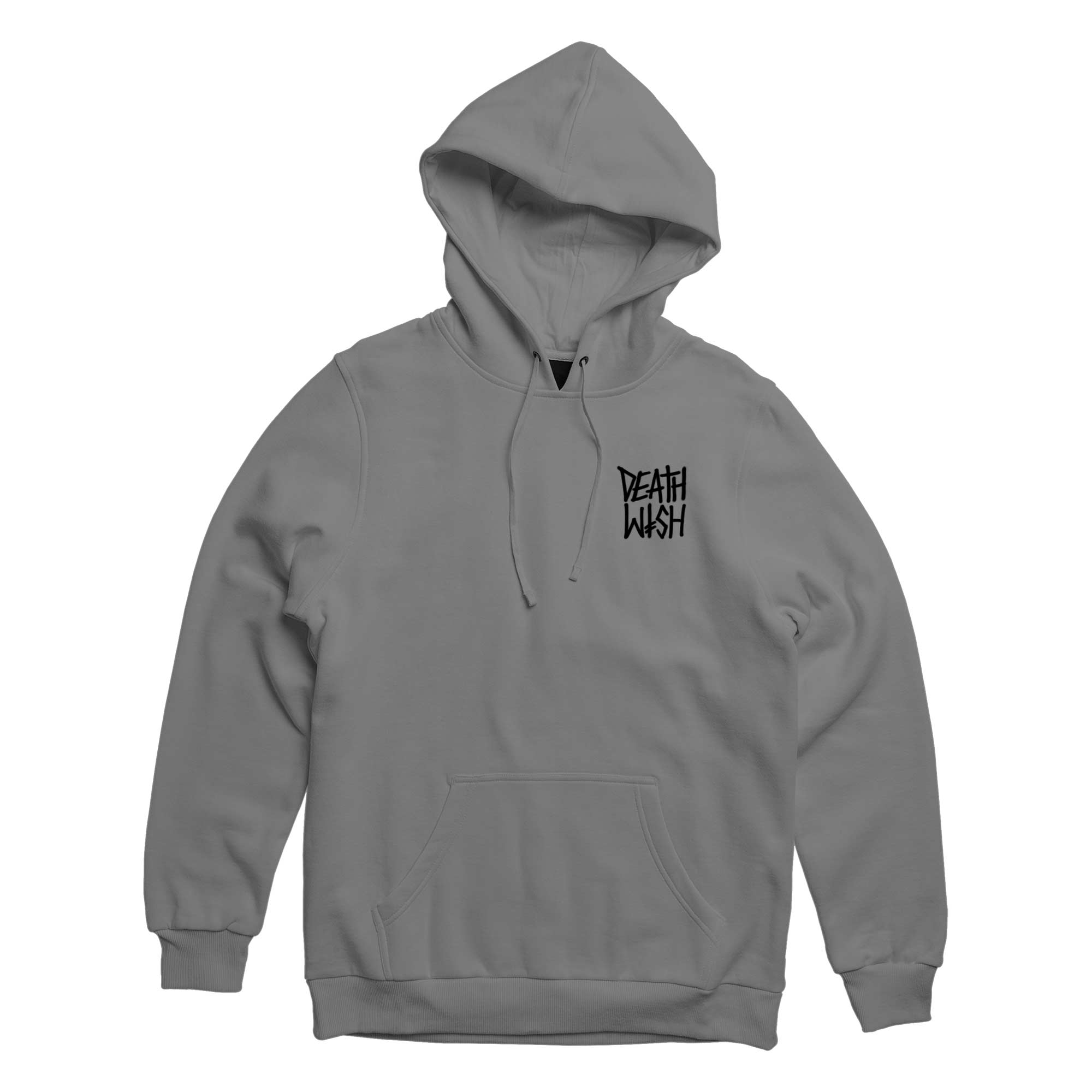 DEATHWISH Sweat THE TRUTH Hooded heather grey