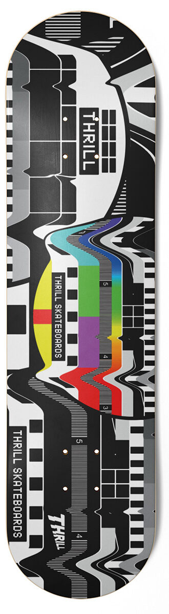 Thrill Skateboard Deck No Signal - Error Thrill Skateboard Deck No Signal - Error