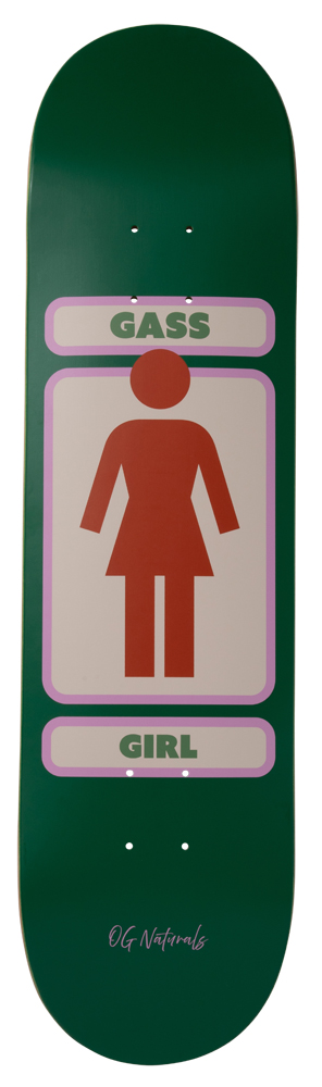 Girl Skateboard Deck Gass OG Natural Coll. 8,125 Girl Skateboard Deck Gass OG Natural Coll. 8,125