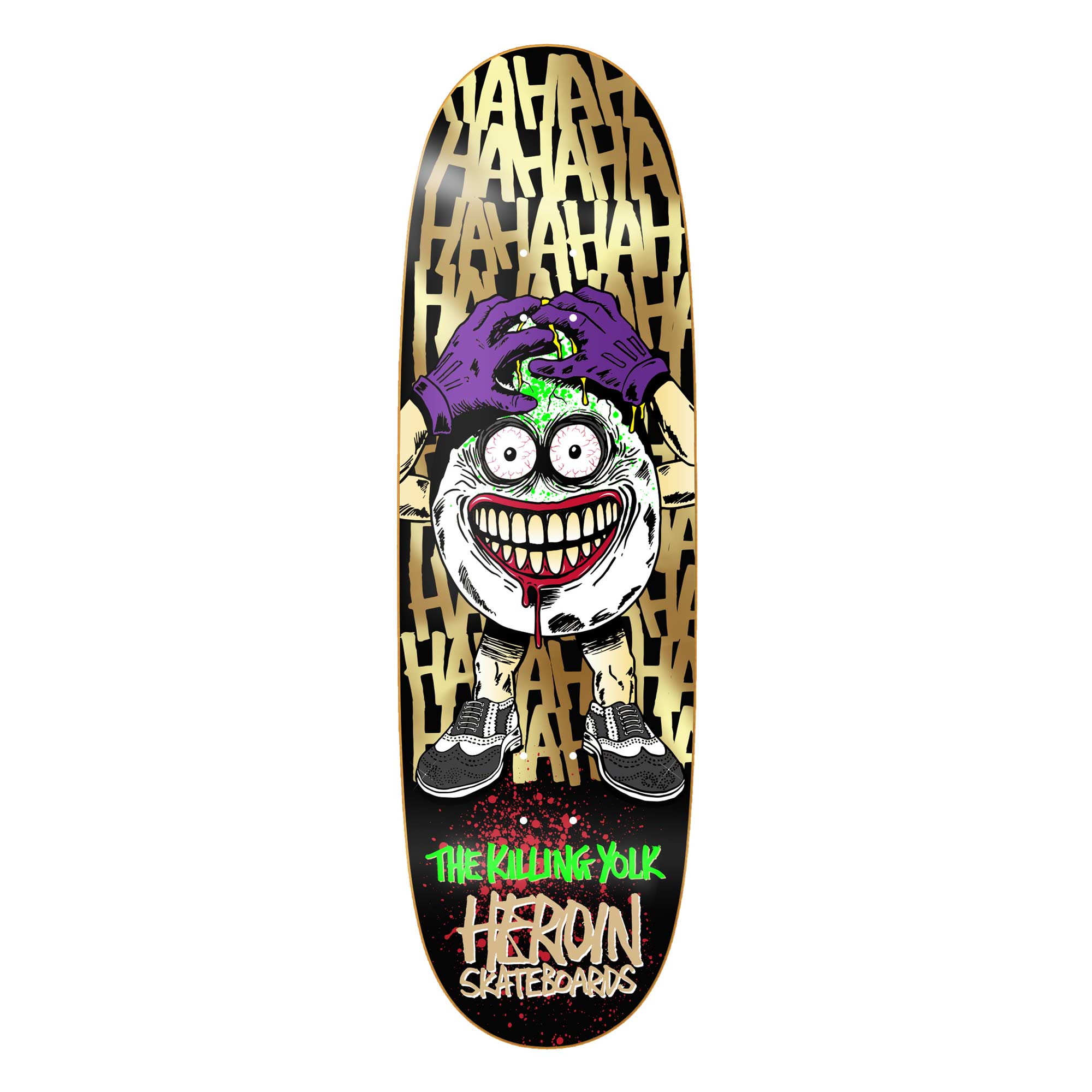 HEROIN Deck KILLING YOLK SYM 9.25, assorted 9.2