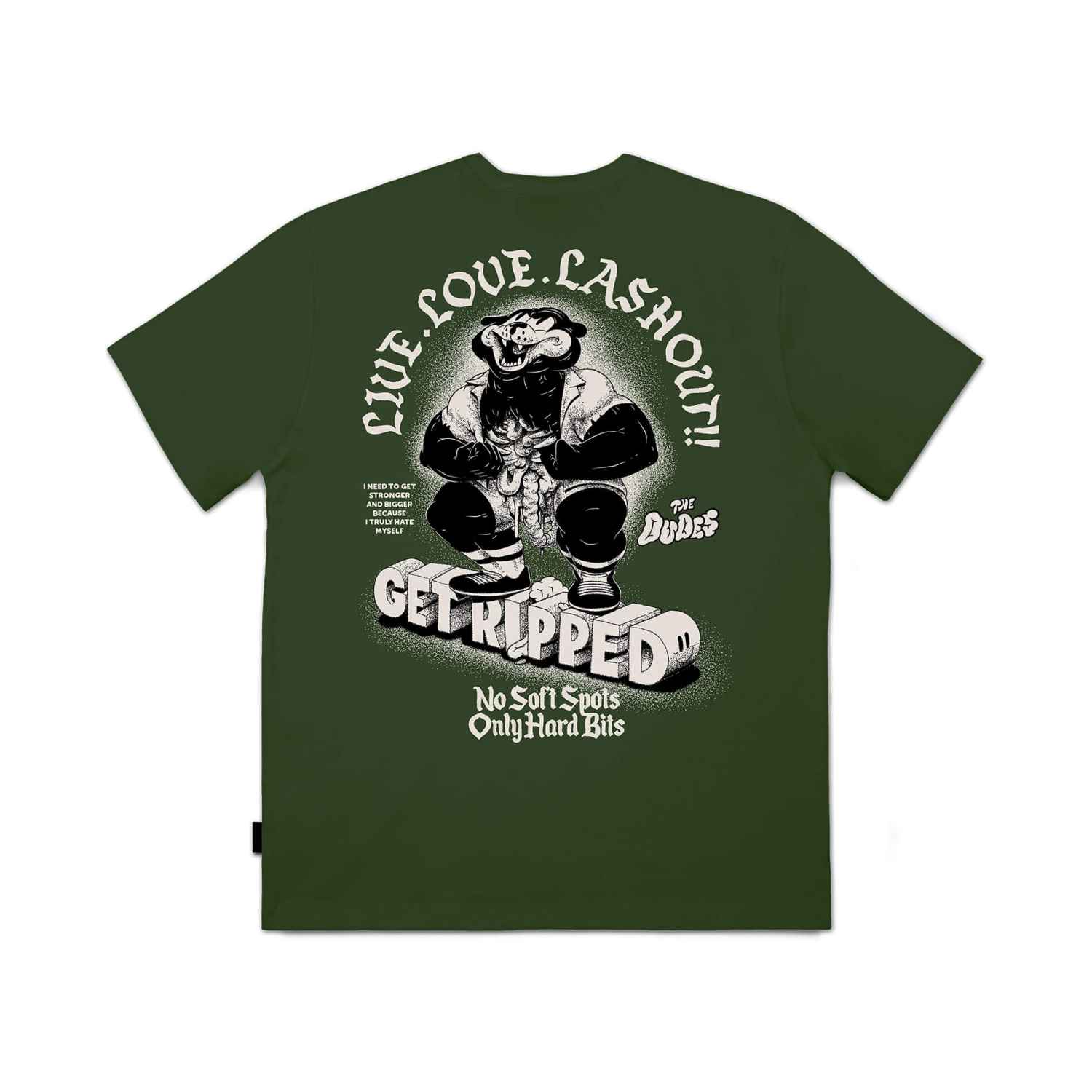 The Dudes Ripped Seasonal T-Shirt - mountain view The Dudes Ripped Seasonal T-Shirt - mountain view XXXL