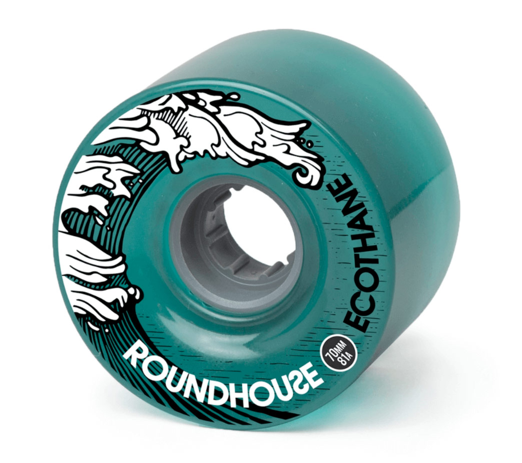 Carver Wheels Roundhouse ECO Mag Aqua 70mm 81a