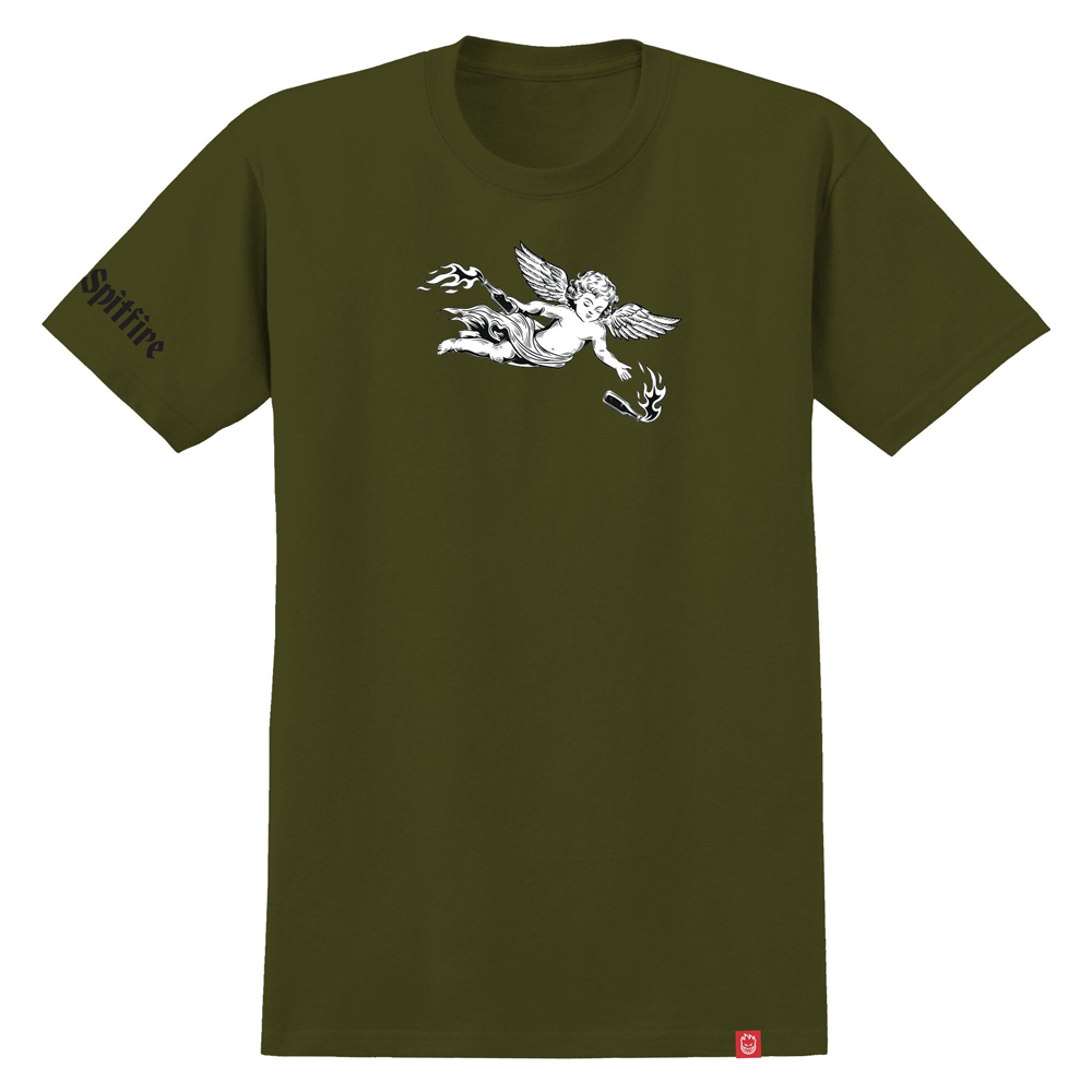 T-Shirt Spitfire Molotov Angel Military Green XXL