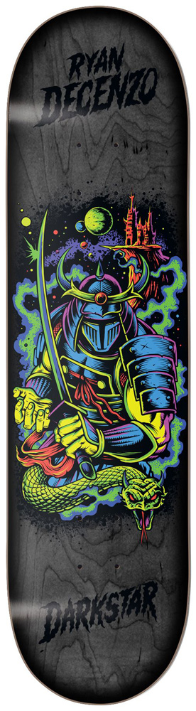 Darkstar Skateboard Deck Decenzo Blacklight R7 SAP 8,375