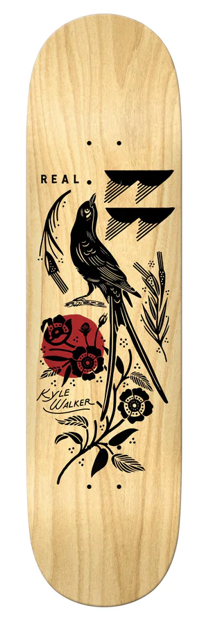 Real Walker Mudgett Skateboard Deck 8.25 Real Walker Mudgett Skateboard Deck 8.25
