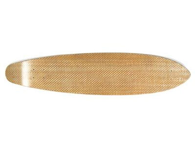 Blank Longboard-Deck flex natural kicktail 38 x 8.5 Blank Longboard-Deck flex natural kicktail 38 x 8.5