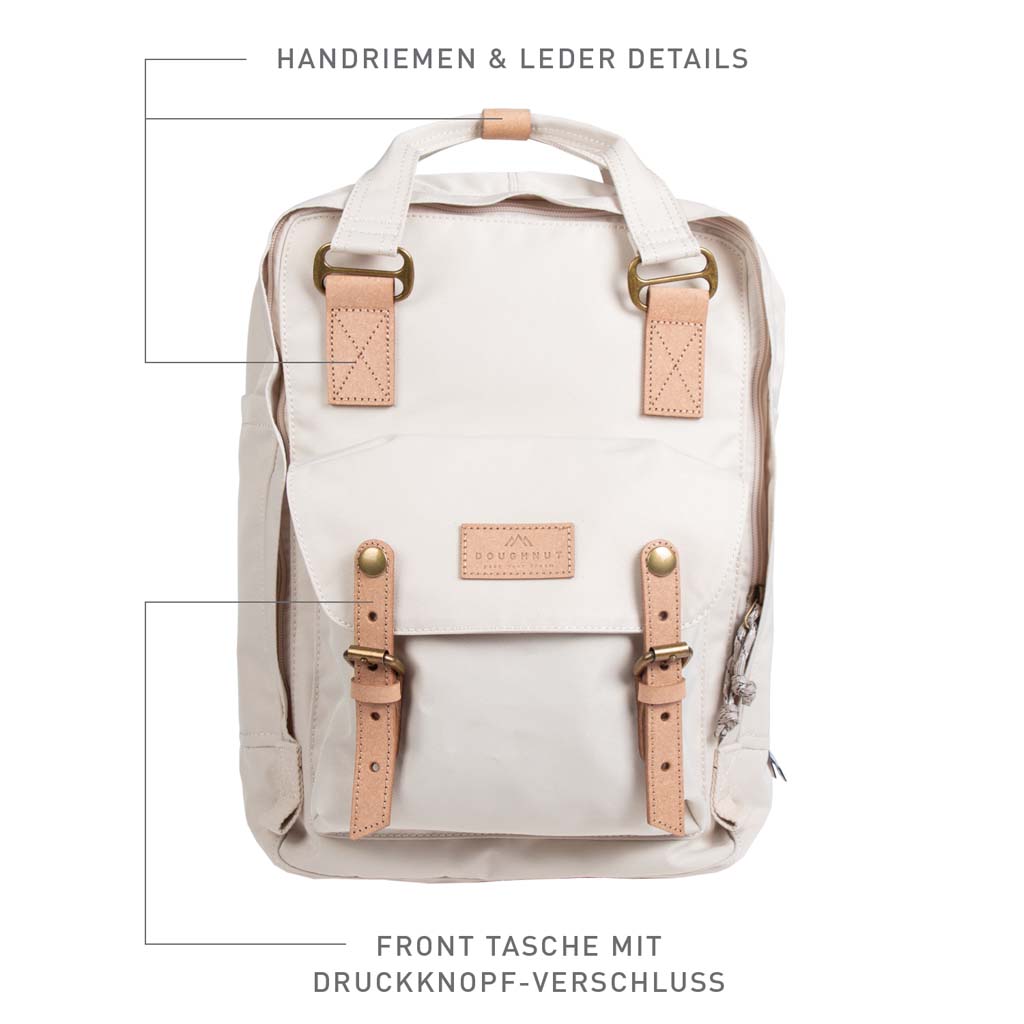 Doughnut Macaroon Reborn Series Rucksack stone