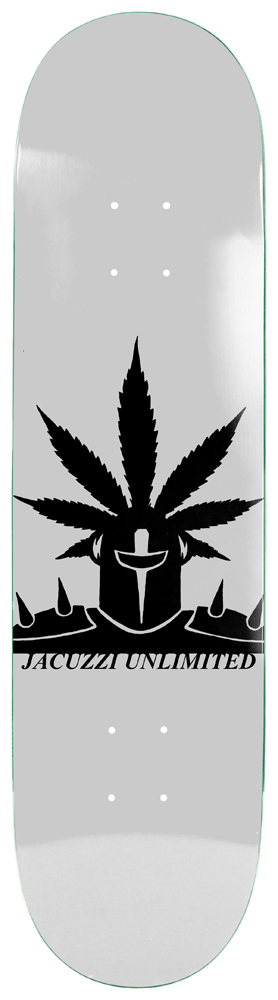 Jacuzzi Skateboard Deck Weedstar 8,50