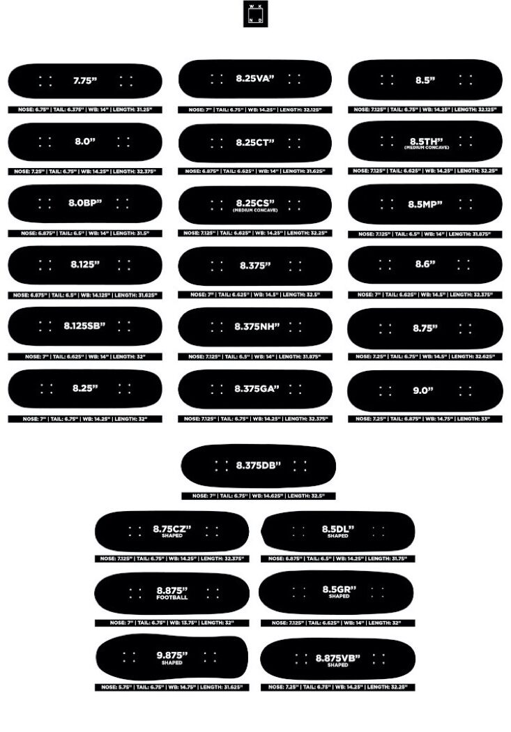 WKND Army Green Logo Deck - 8.5TH