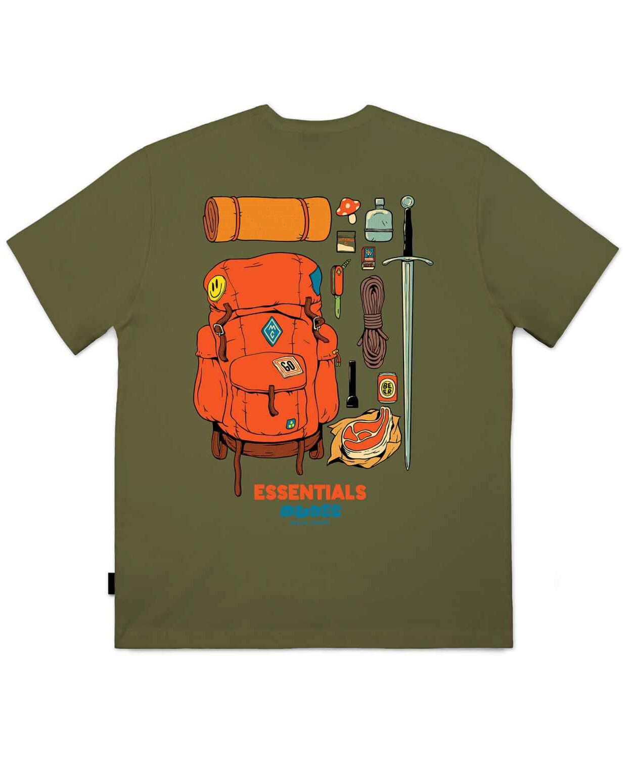 The Dudes Essentials Seasonal T-Shirt - mayfly L The Dudes Essentials Seasonal T-Shirt - mayfly L