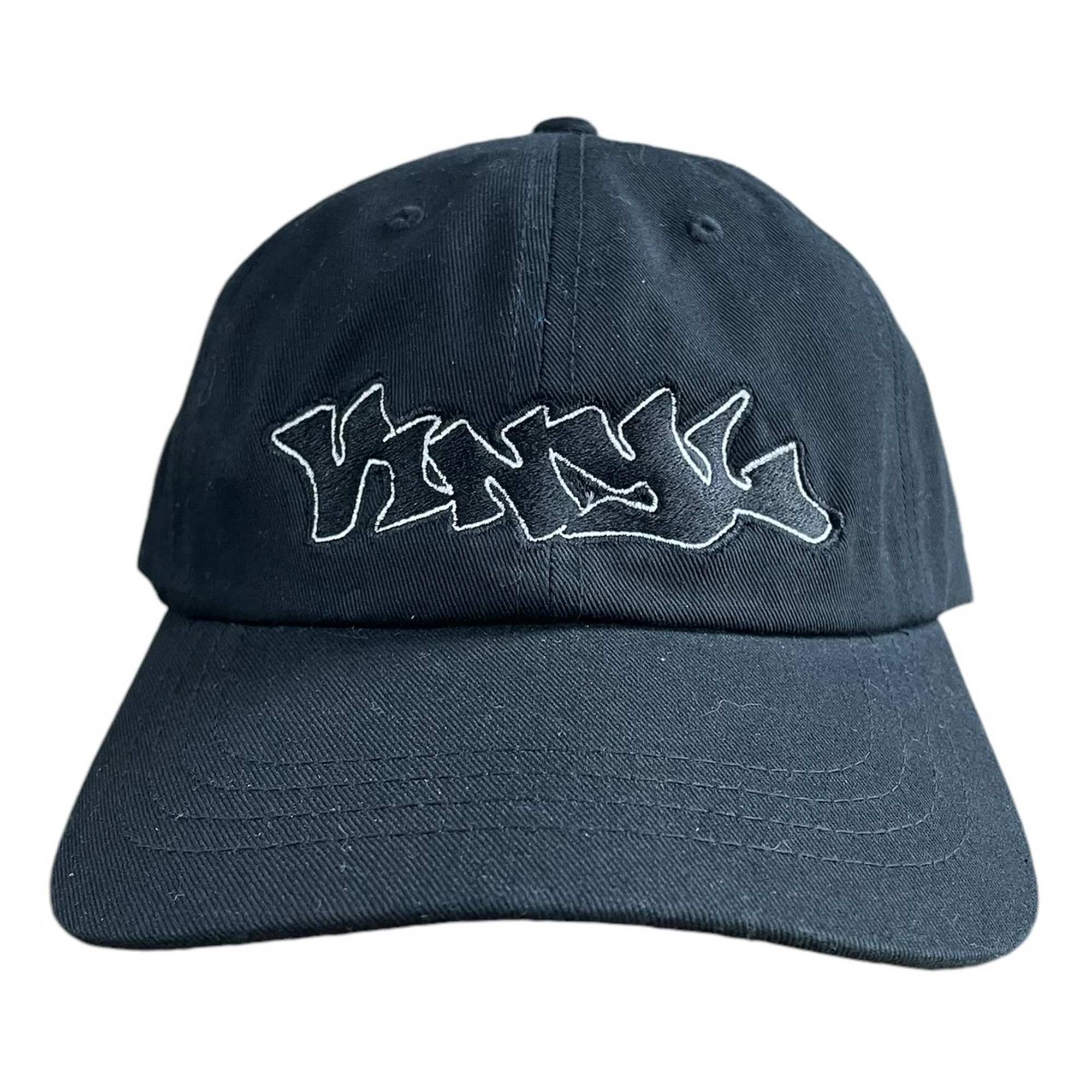 VINYL Cap GRAFFITI dad Hat, black VINYL Cap GRAFFITI dad Hat, black