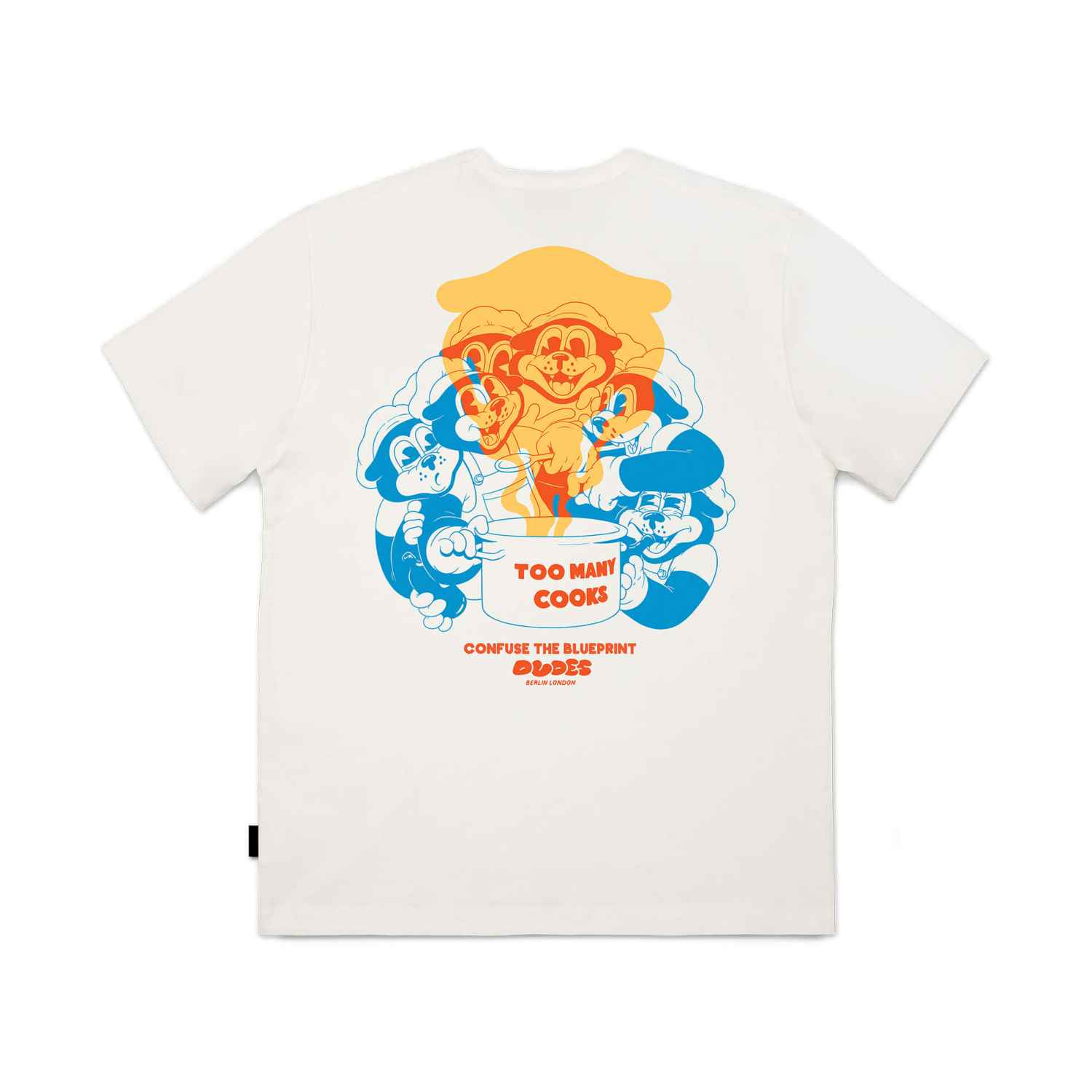 The Dudes Too Many Seasonal T-Shirt - white XXXL