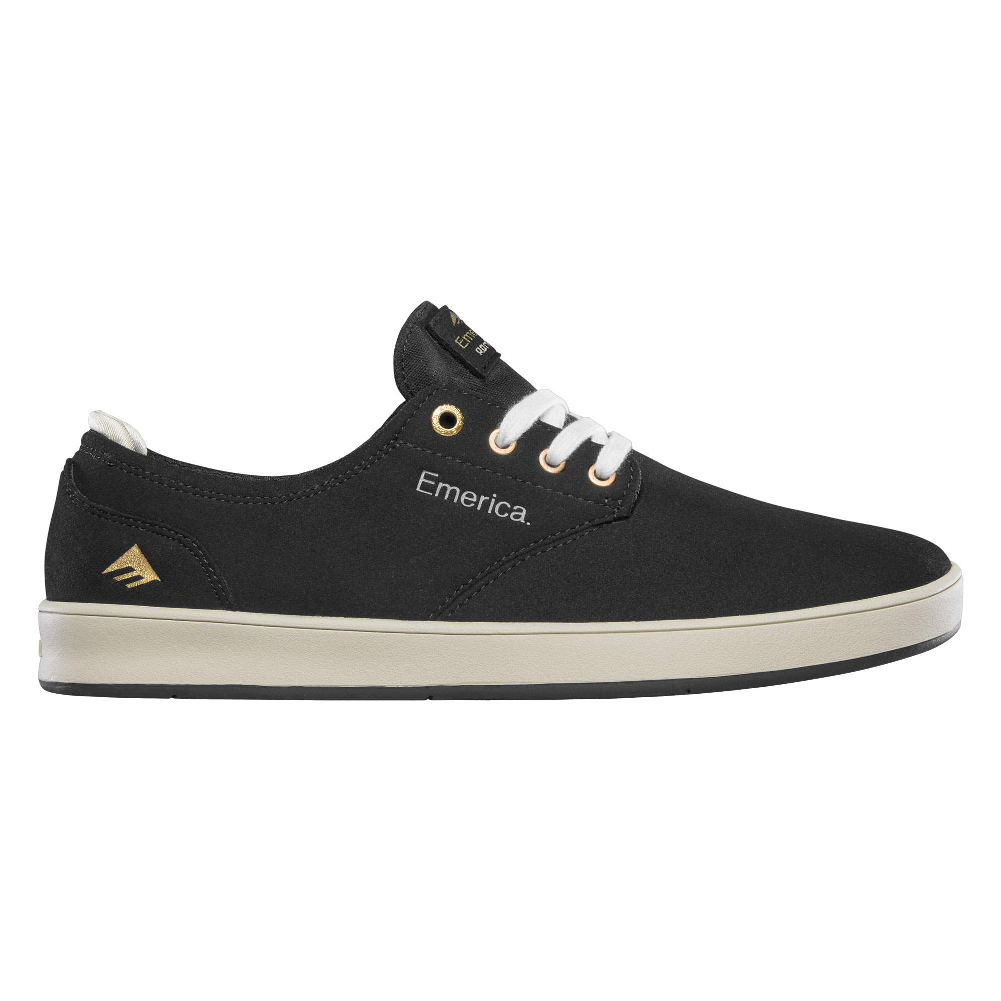 EMERICA Shoe THE ROMERO LACED bla/whi, black/white 8