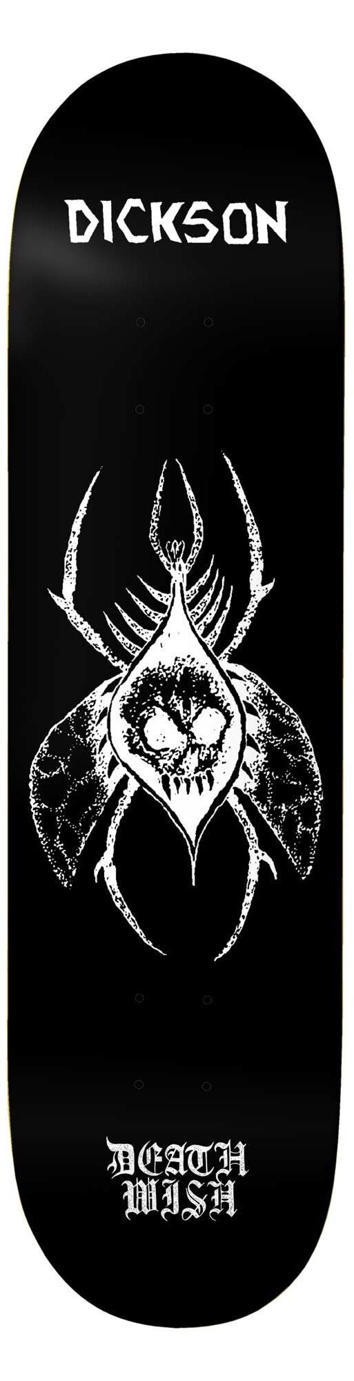 DEATHWISH Deck ARACHNOPHOBIA JD 8.5 DEATHWISH Deck ARACHNOPHOBIA JD 8.5