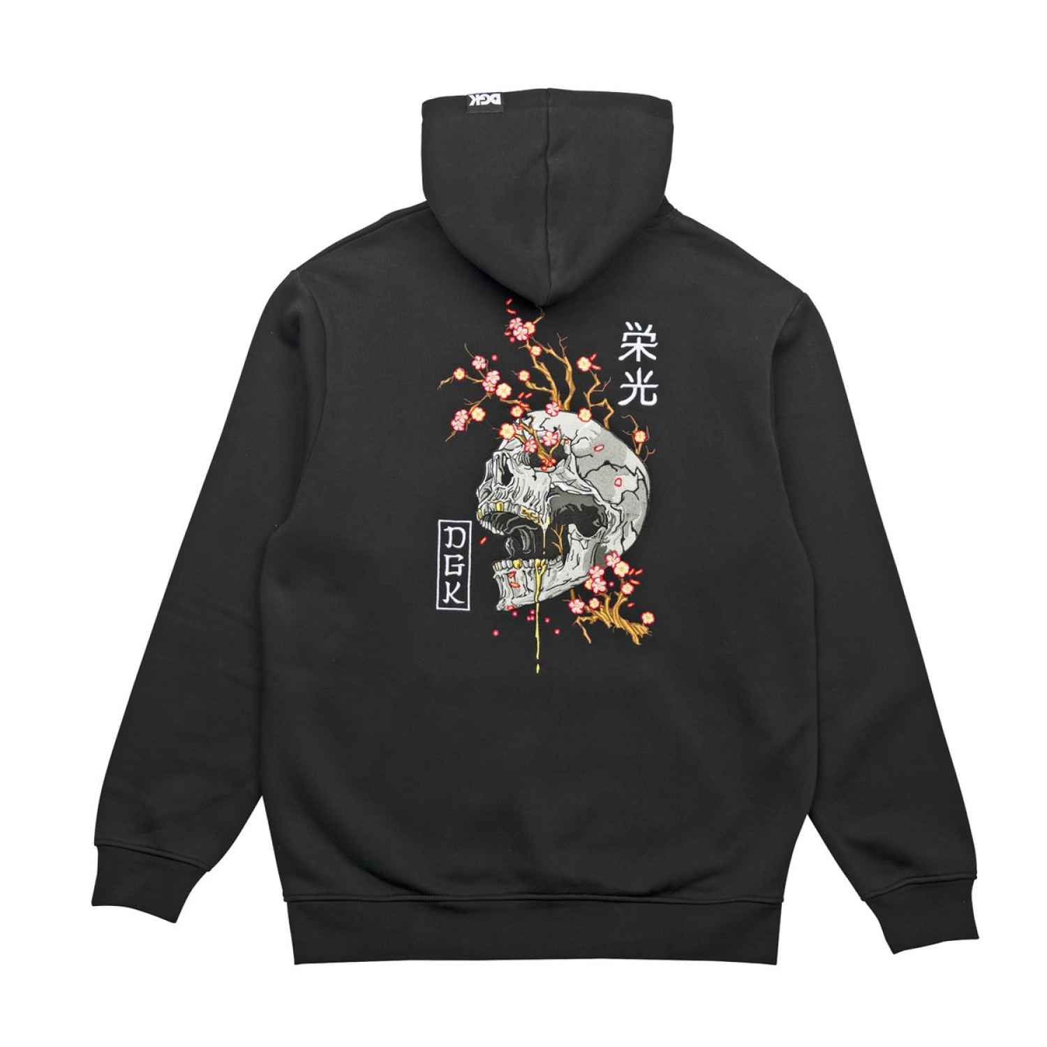 cfp-1120-2 DGK Ancestry Hoodie - black XXL