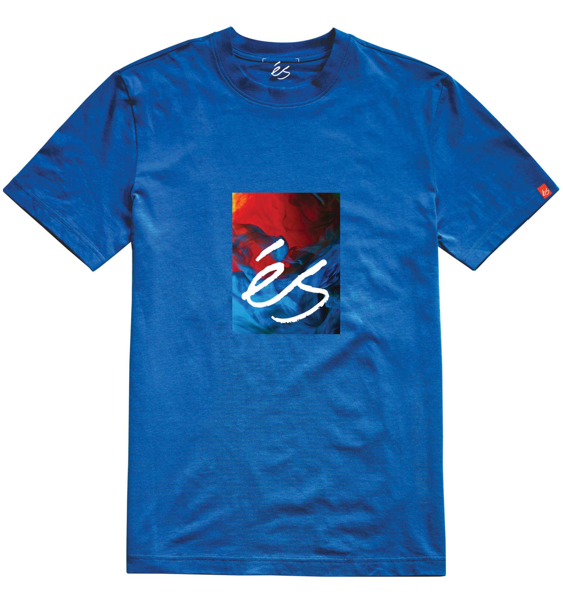 eS SKB T-Shirt HYPER LOGO, royal L
