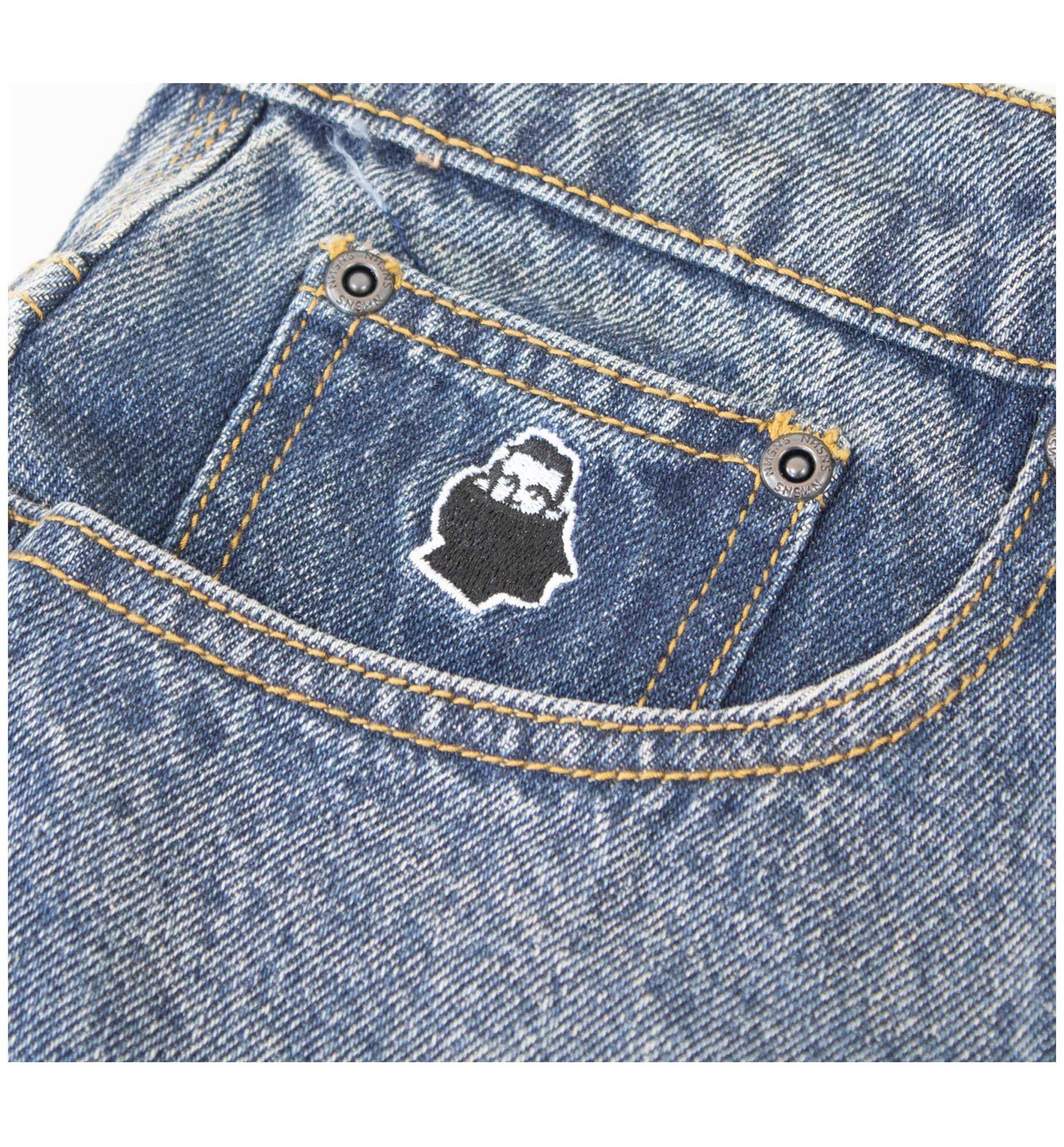 NNSNS Pant BIGGERFOOT DENIM, medium washed 36/34