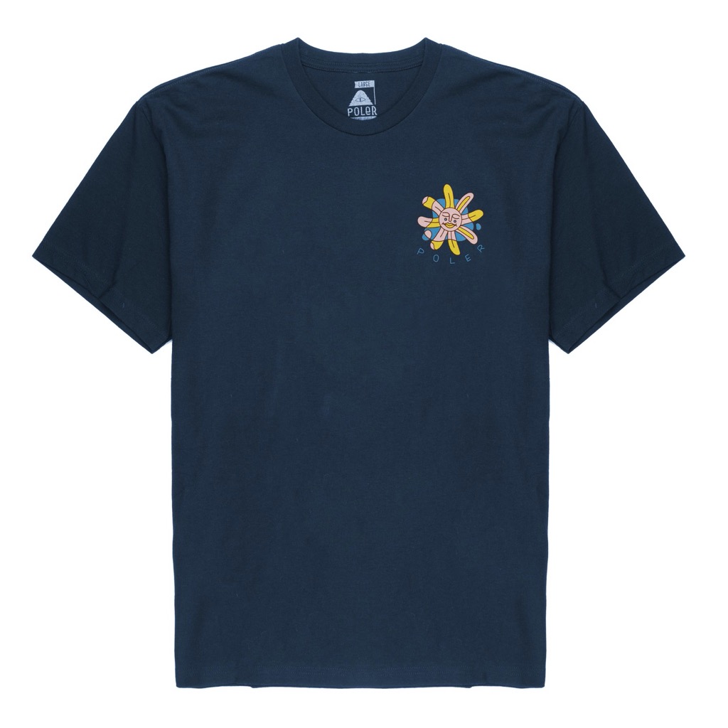 Poler Dozy Daisy T-Shirt - navy XXL