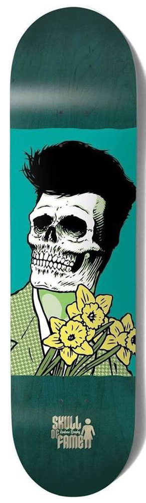 Girl Skateboard Deck Brophy Skull Of Fame 8,80