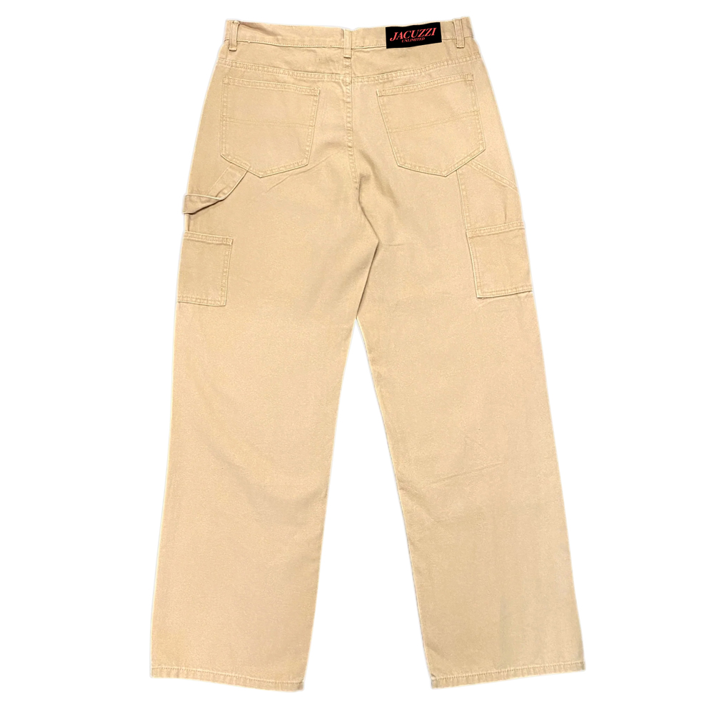 Hose Jacuzzi Double Knee Carpenter Pant Tan XL