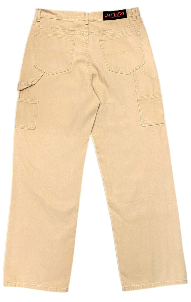 10970001-4 Hose Jacuzzi Double Knee Carpenter Pant Tan XL