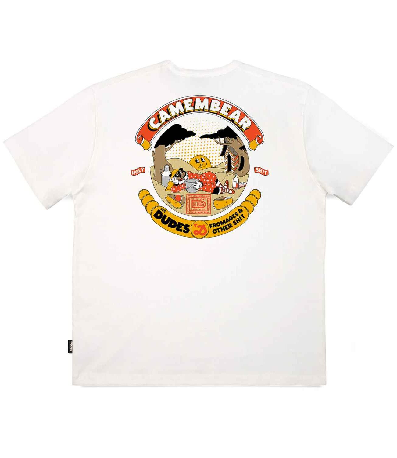 The Dudes Camembear T-Shirt - off-white XS