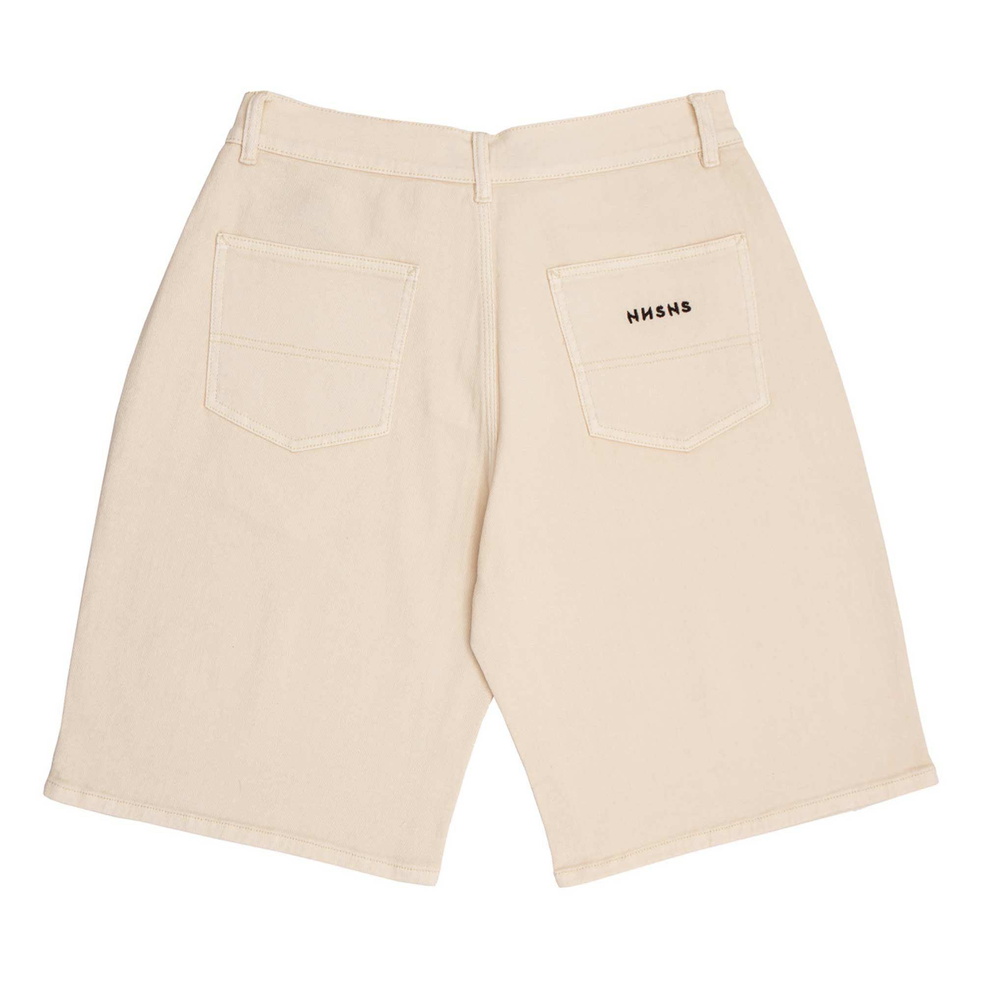 NNSNS Pant BIGFOOT SHORT SUPERSTRETCH CANVAS natural canvas NNSNS Pant BIGFOOT SHORT SUPERSTRETCH CANVAS, natural canvas 24