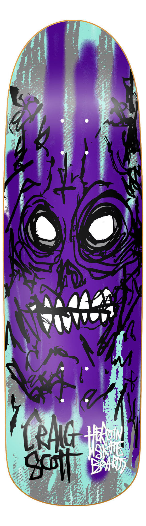 HEROIN Deck SAVAGES CQ 9.0 HEROIN Deck SAVAGES CQ 9.0