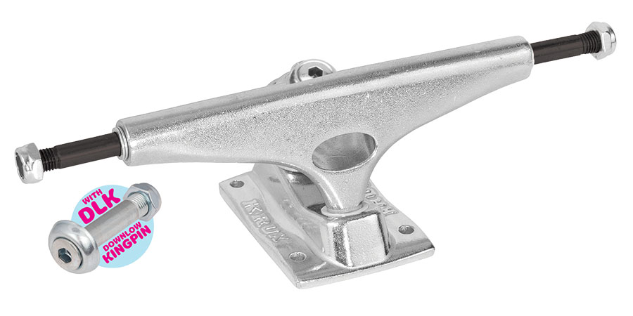 Krux Truck Skateboard Achse Polished Silver DLK 8.00