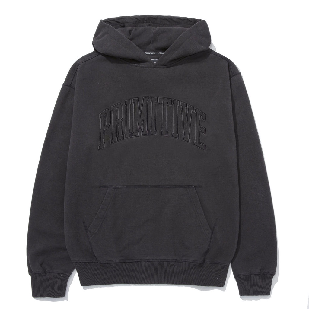 Primitive Collegiate Washed Hoodie - black L Primitive Collegiate Washed Hoodie - black L