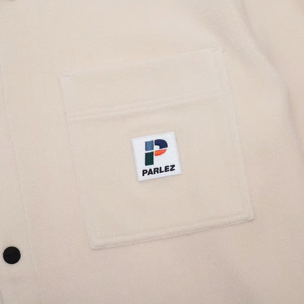Parlez Skipper Fleece Shirt - ecru L