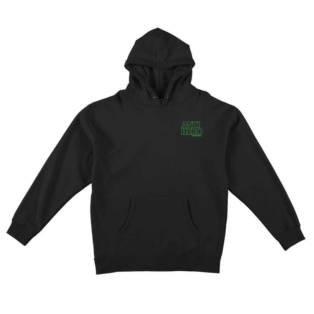 Kapuzenpulli Anti Hero Lil Black Hero Outline Deep Navy S