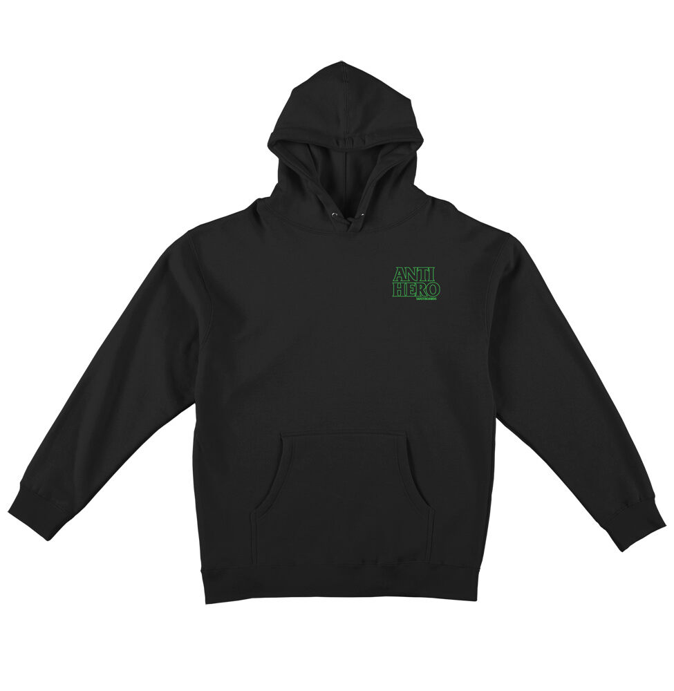 28862026-120-S-1 Kapuzenpulli Anti Hero Lil Black Hero Outline Deep Navy S
