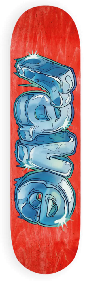 Rave Skateboards Cold as Ice Skateboard Deck 8.5 Rave Skateboards Cold as Ice Skateboard Deck 8.5