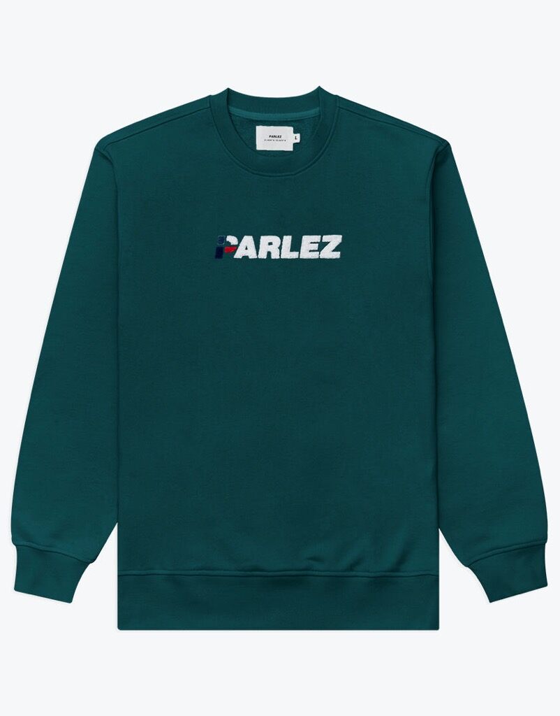 Parlez Rodney Sweatshirt - deep green S Parlez Rodney Sweatshirt - deep green XXL