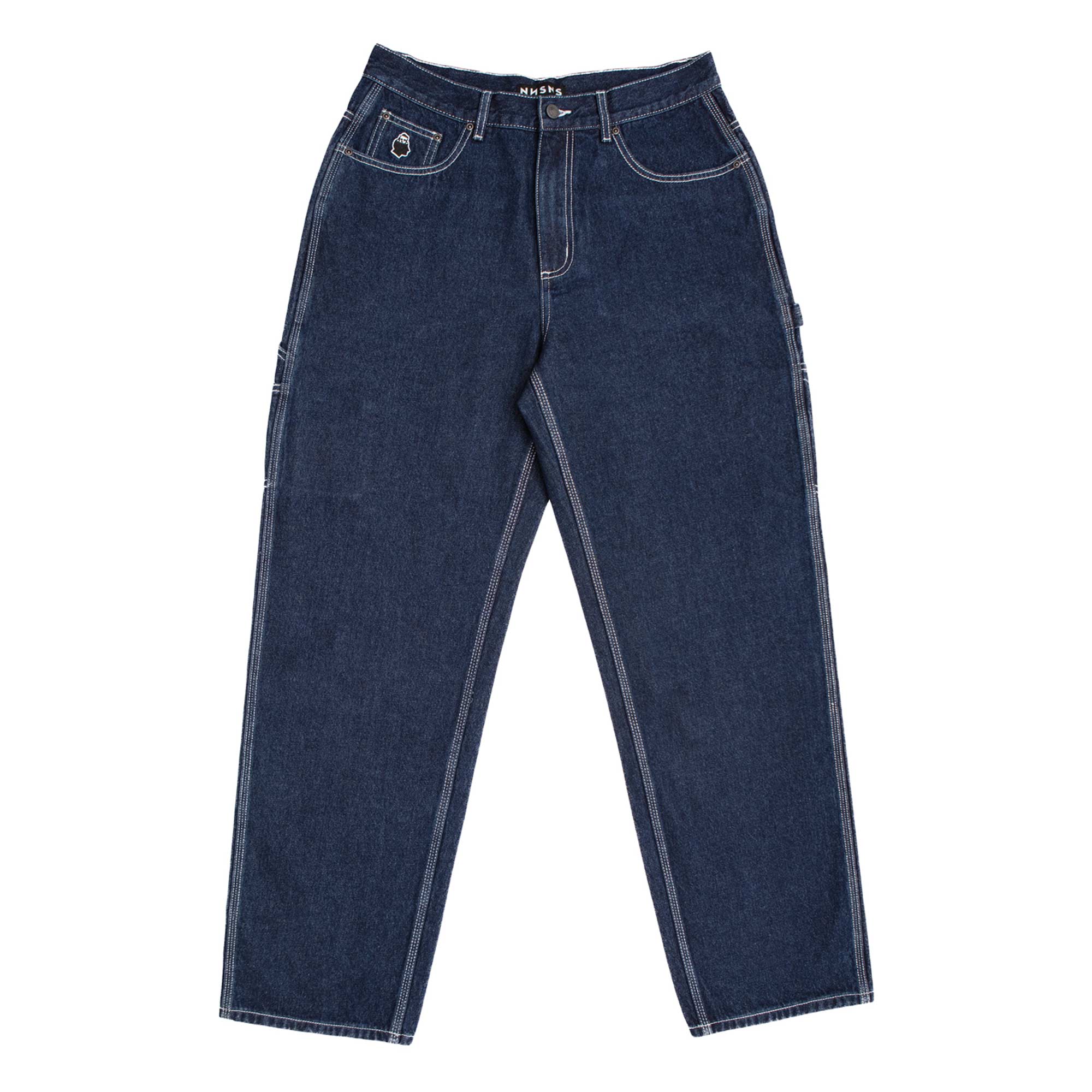 NNSNS Pant YETI, blue rinsed 34/34