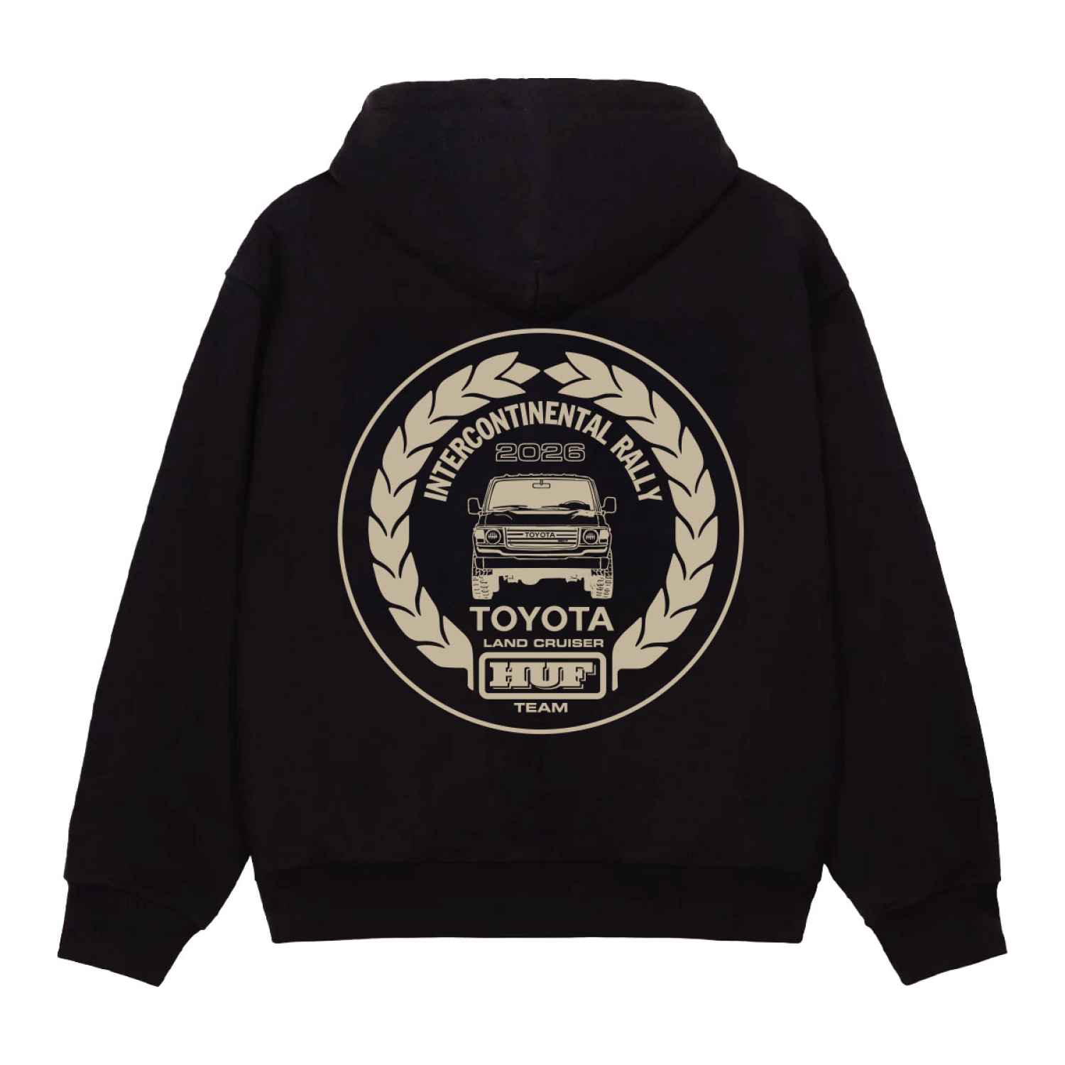 HUF Land Cruiser Heavyweight Fz Hoodie - black XXL