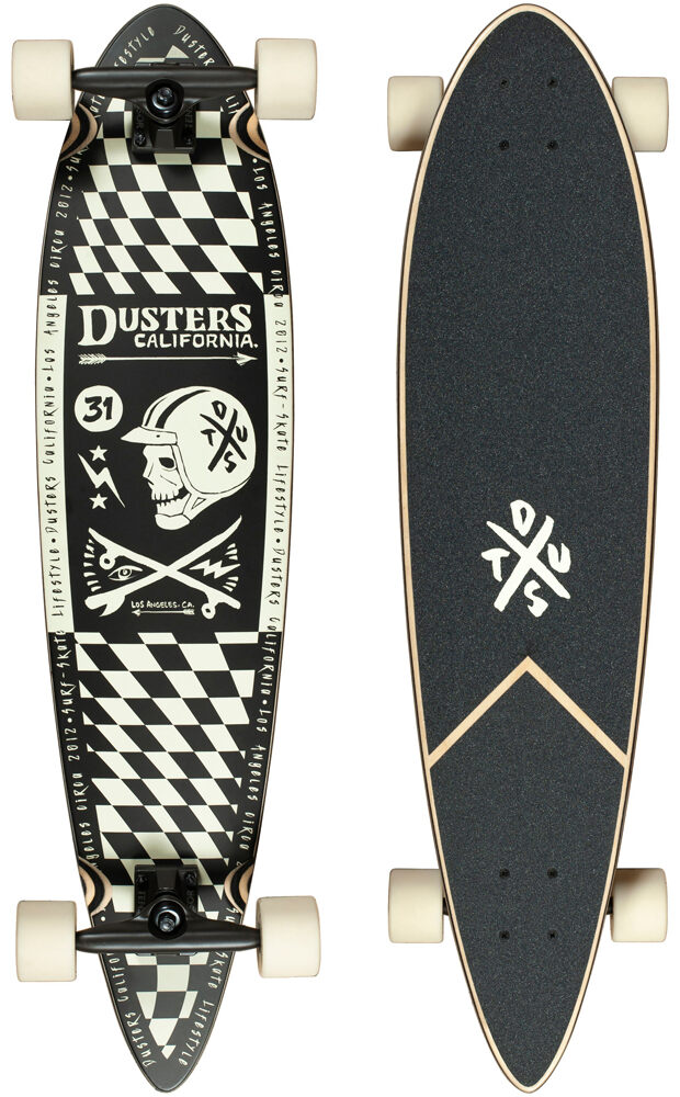 Longboard Dusters Moto Checker 8,75 Longboard Dusters Moto Checker 8,75