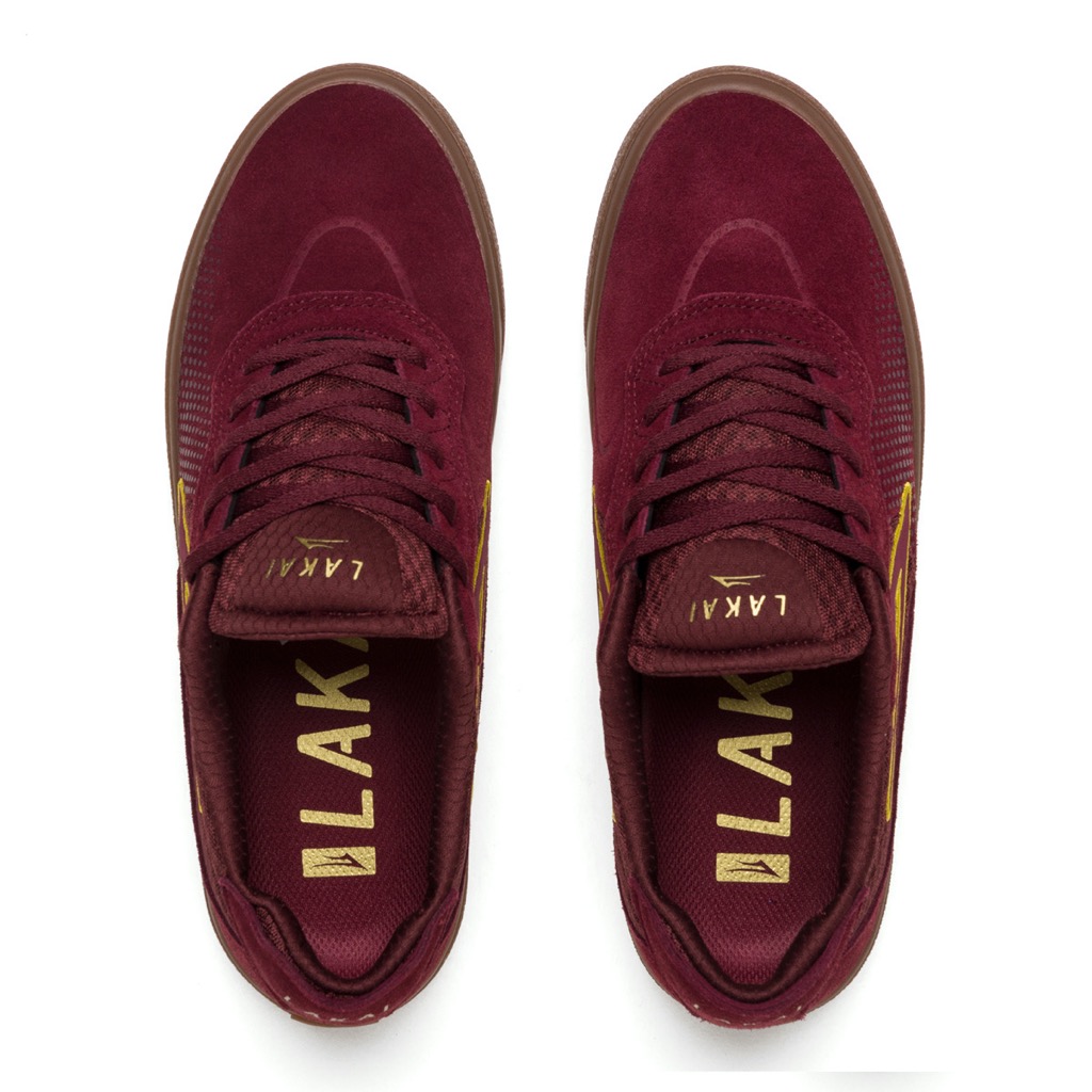 Lakai Essex Schuhe - burgundy suede US 14