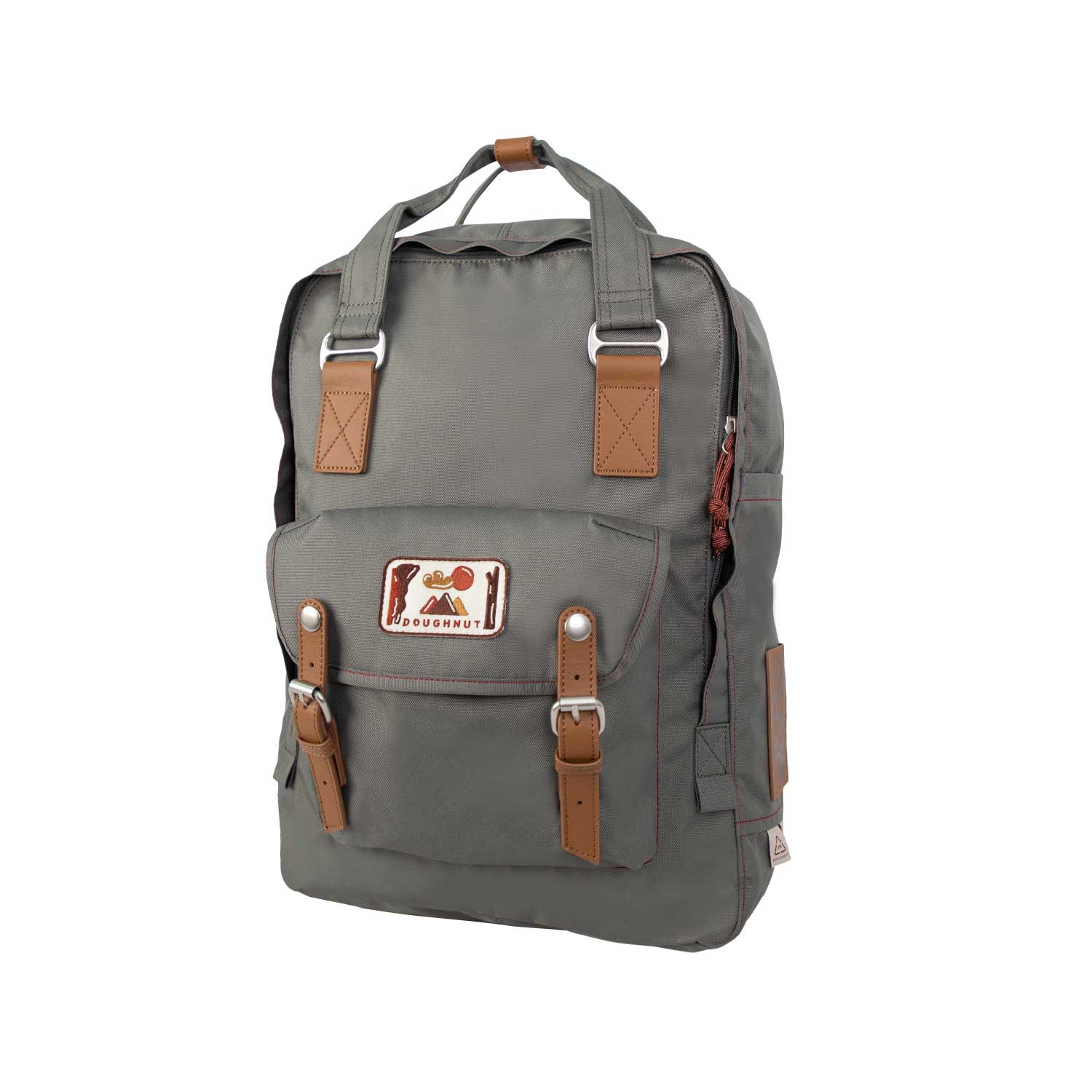 Doughnut Macaroon Large Dreamwalker Backpack - grey