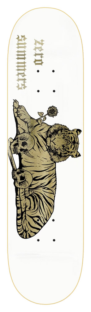 Zero Skateboard Deck Summers Golden Tiger 8,375 Zero Skateboard Deck Summers Golden Tiger 8,375