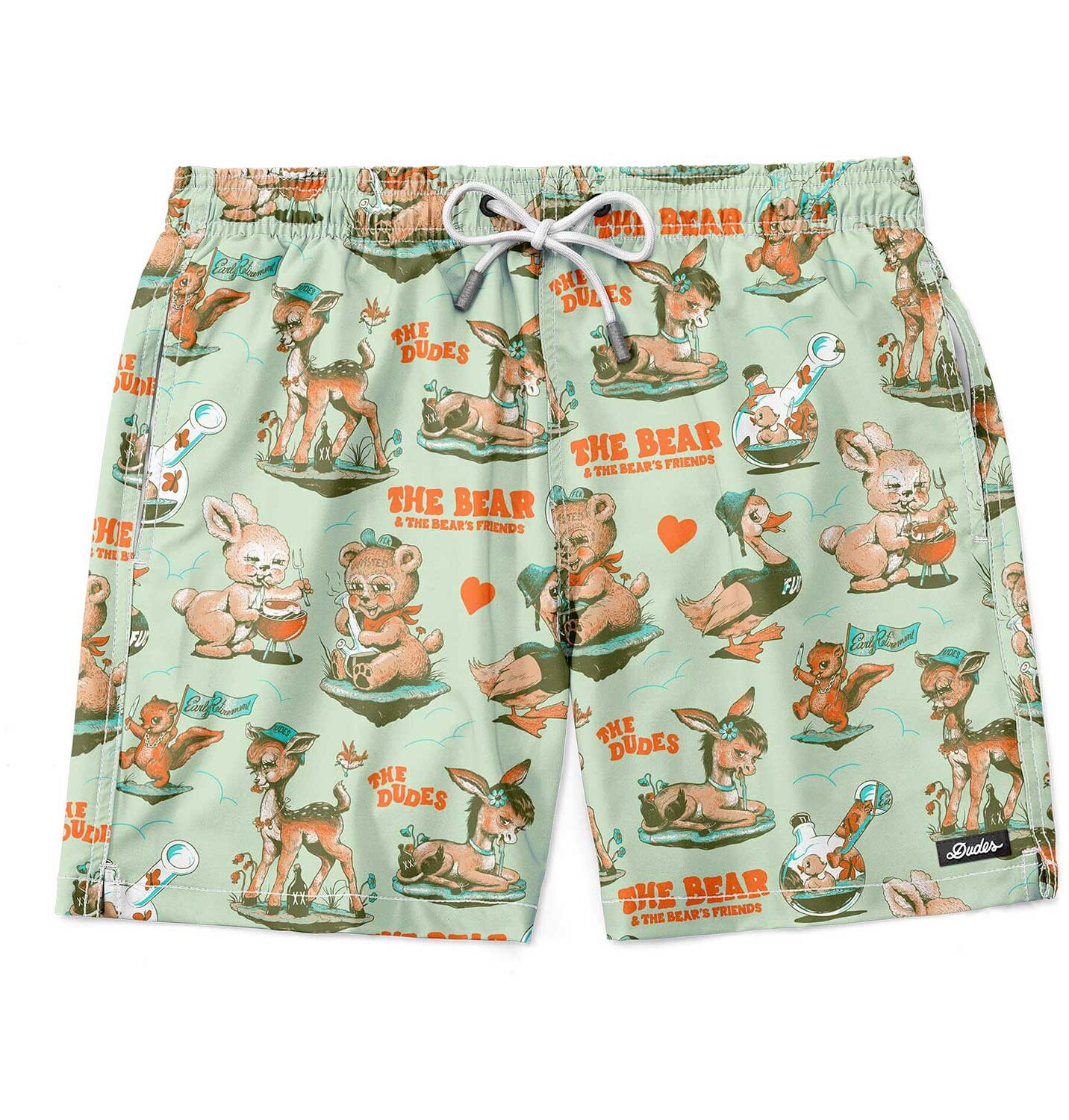 The Dudes Wasted Dudes Swim Short - pistachio
