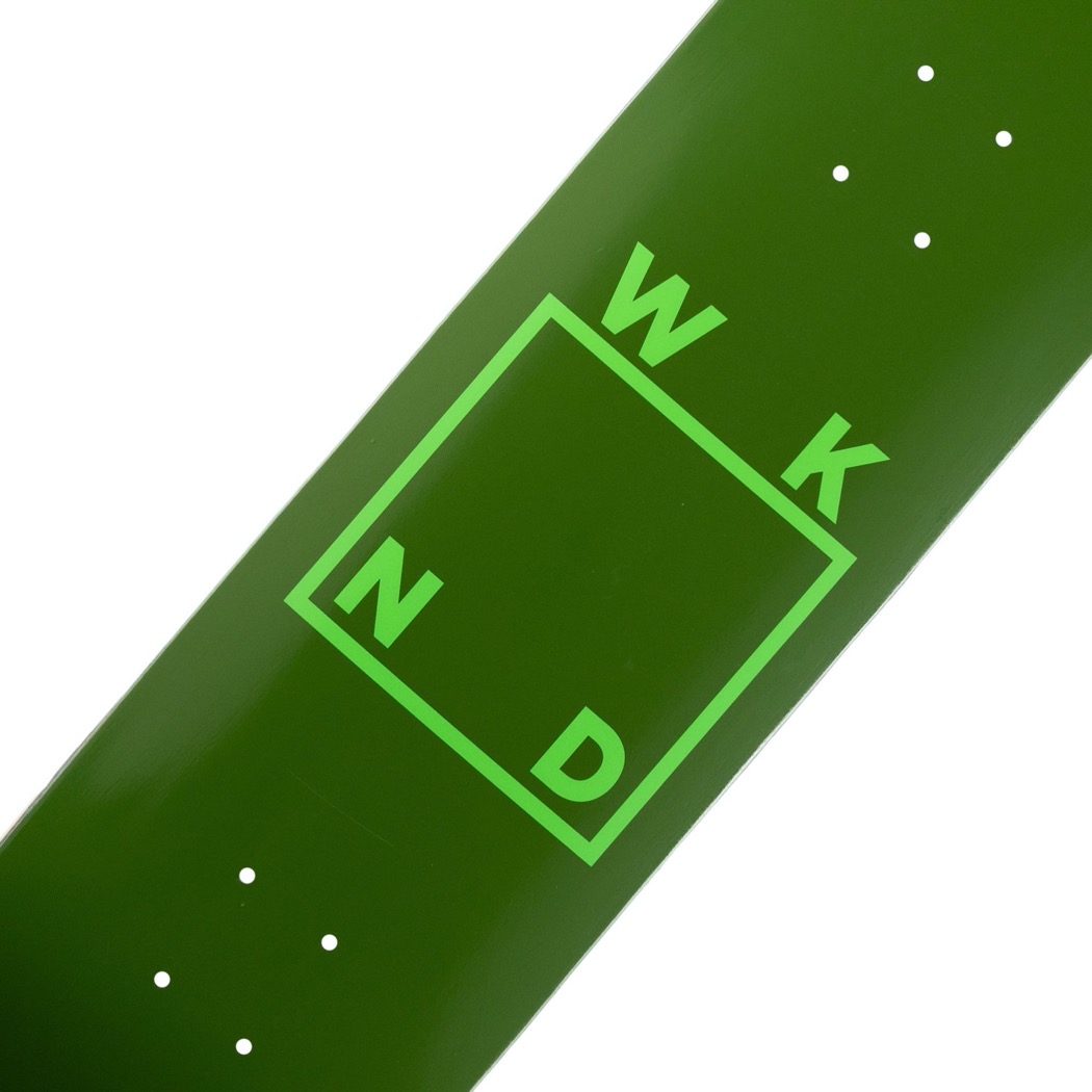 WKND Army Green Logo Deck - 8.5TH WKND Army Green Logo Deck - 8.5TH